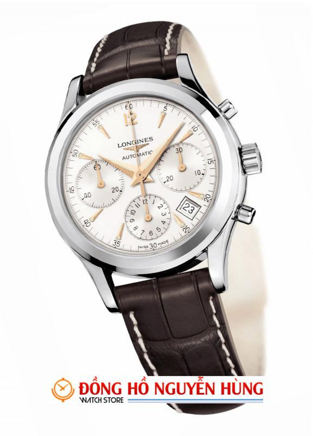 LONGINES HERITAGE CHRONOGRAPH L2.742.4.76.2 ng h Nguy n H ng