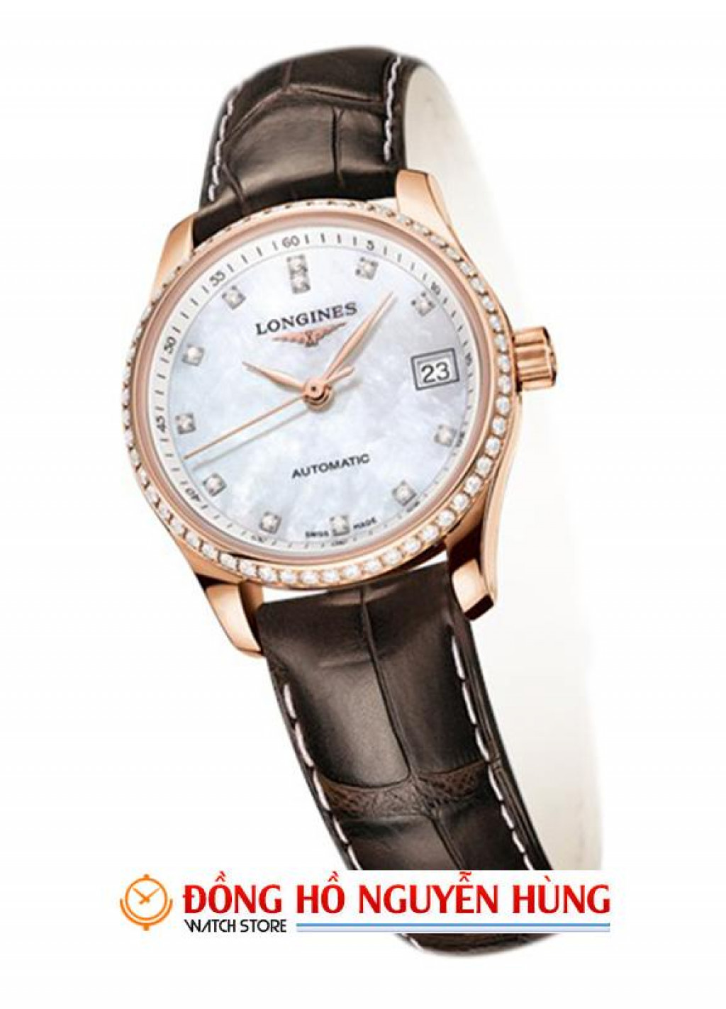 THE LONGINES MASTER COLLECTION AUTOMATIC DIAMONDS L2.128.9.87.3